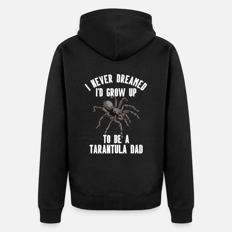 Tarentule - Veste à capuche bio Premium Unisexe - noir