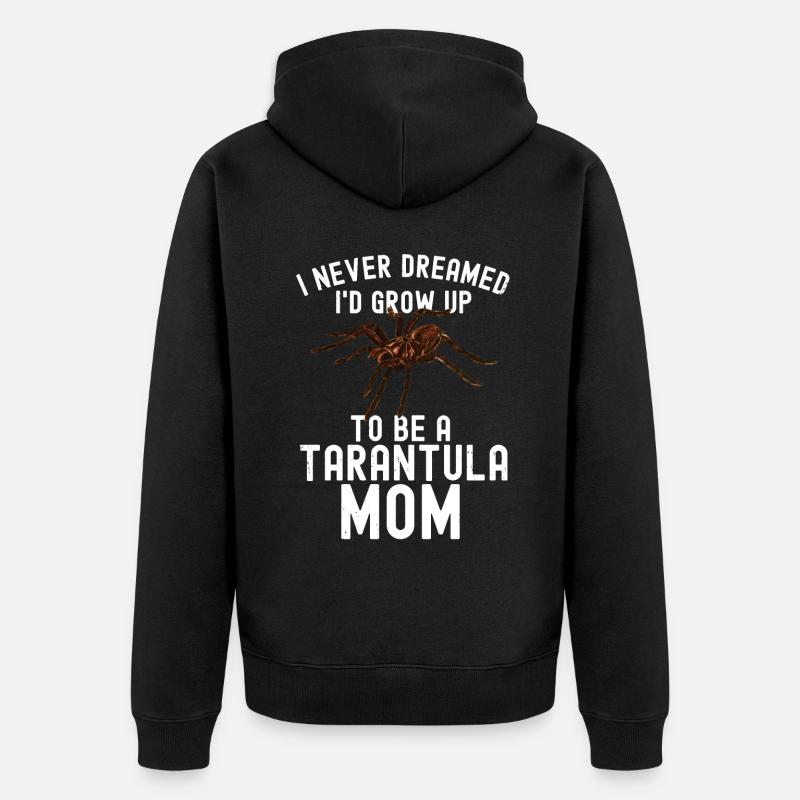 Tarentule - Veste à capuche bio Premium Unisexe - noir