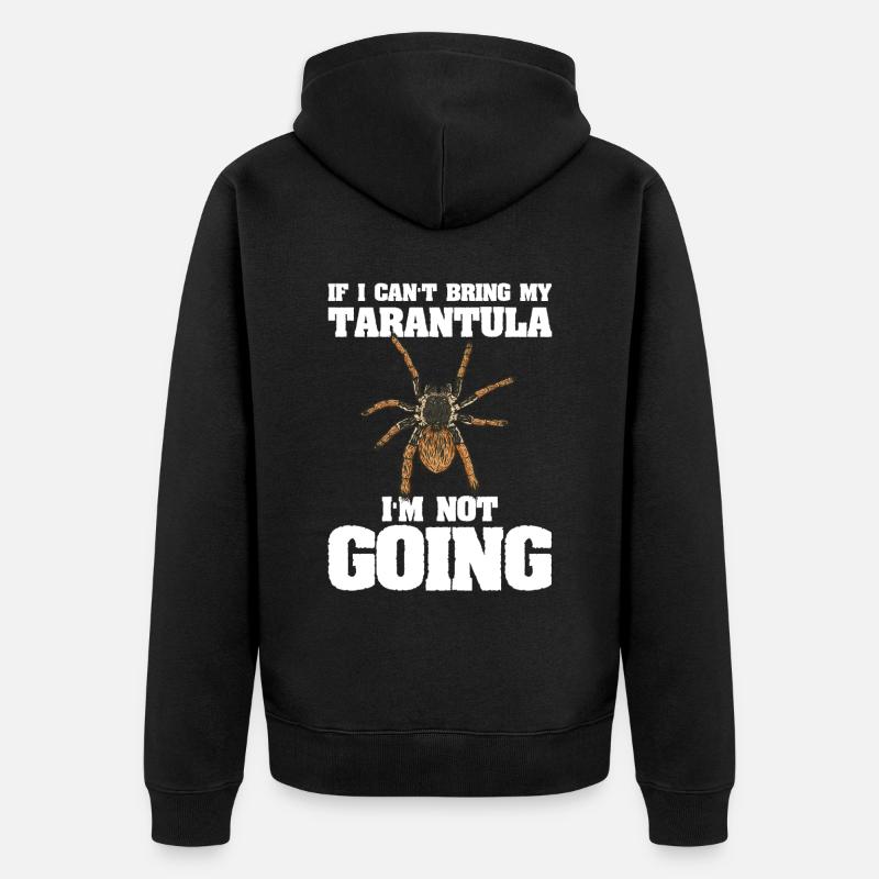 Tarentule - Veste à capuche bio Premium Unisexe - noir