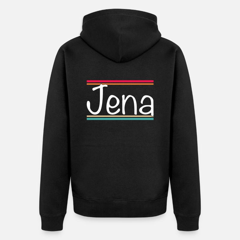 Iéna - Veste à capuche bio Premium Unisexe - noir