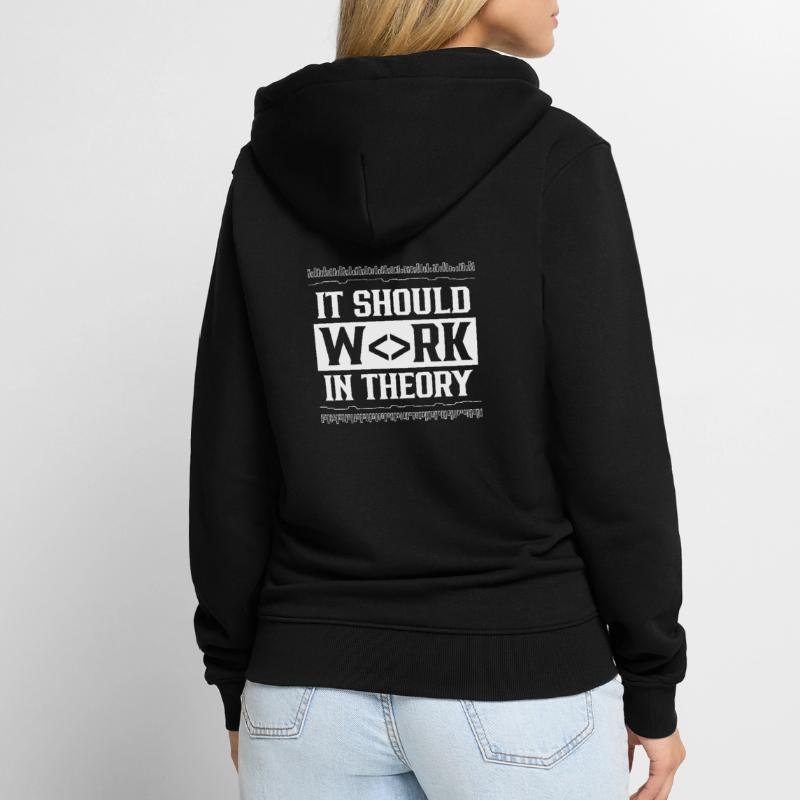 In theory, it should work code coding Unisex Premium Organic Zip Hoodie