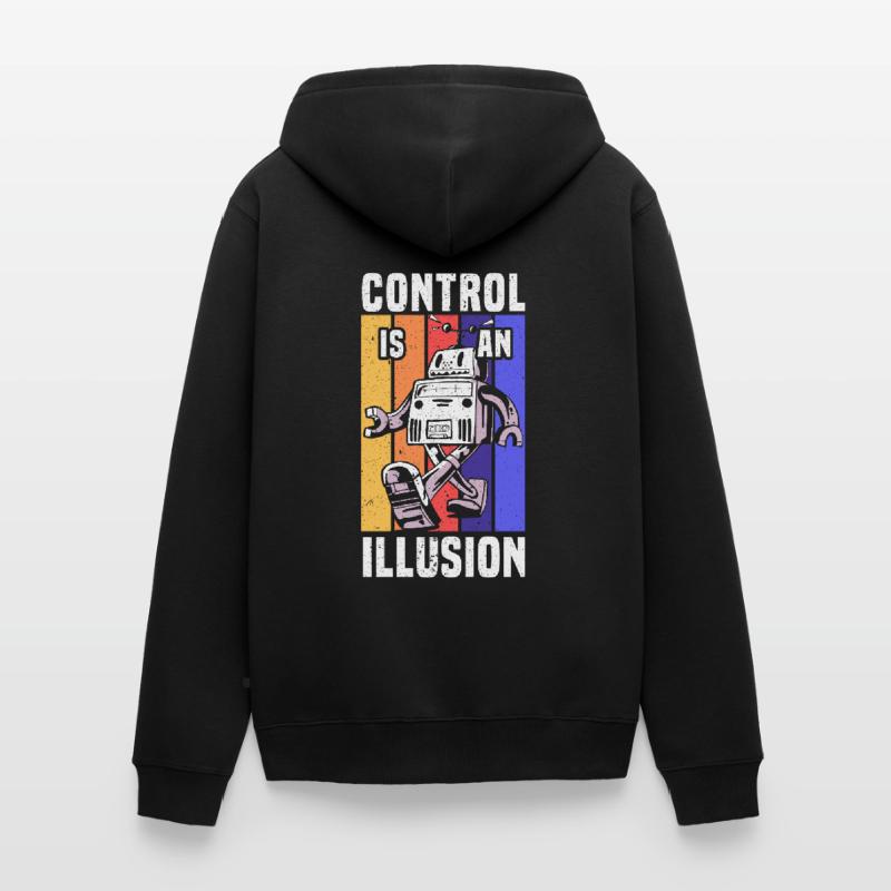 Control Is An Illusion Artificial Intelligence Unisex Premium Organic Zip Hoodie