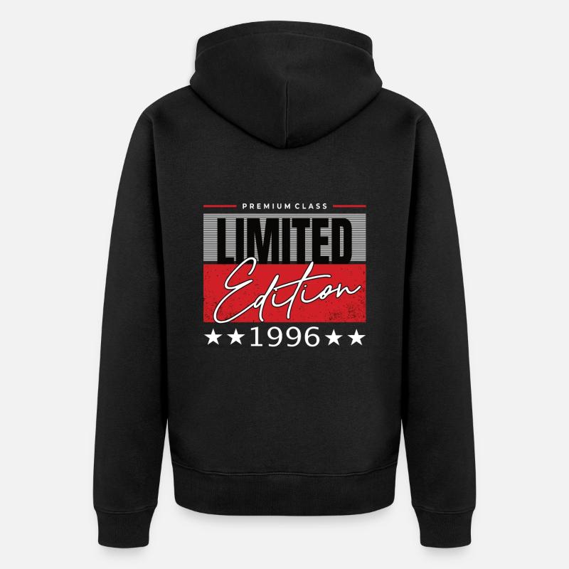 Édition limitée 1996 - Veste à capuche bio Premium Unisexe - noir