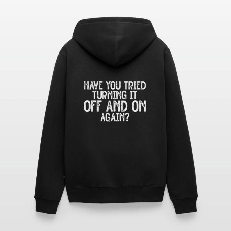 Computer Repair Technology Support Technology Unisex Premium Organic Zip Hoodie