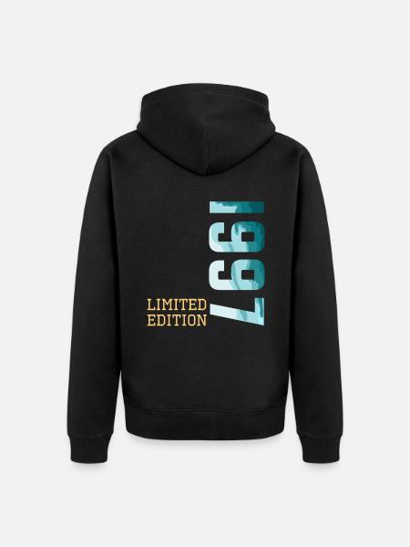1997 Limited Edition - Unisex Premium Organic Zip Hoodie - black