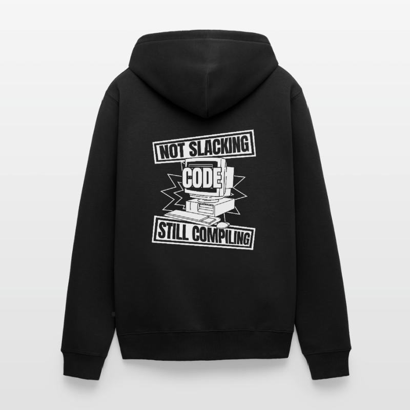 Developer Coder Programmer Computer Veste à capuche bio Premium Unisexe