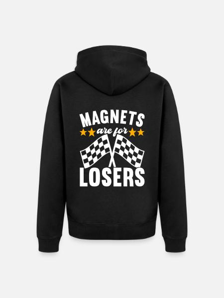 Slotcar Slotracing - Unisex Premium Organic Zip Hoodie - black