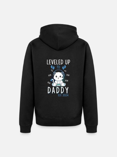 2023 Chat de jeu - Veste à capuche bio Premium Unisexe - noir