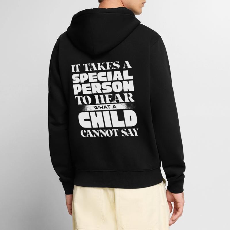 Speech-language pathology, speech-language pathologist Unisex Premium Organic Zip Hoodie