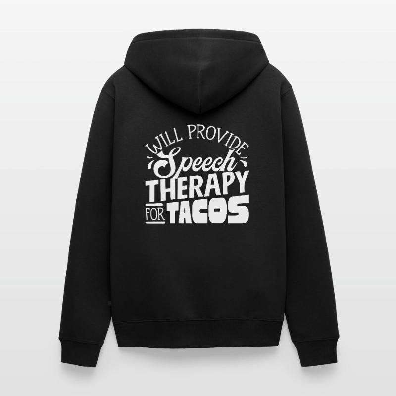 Speech-language pathology, speech-language pathologist Unisex Premium Organic Zip Hoodie