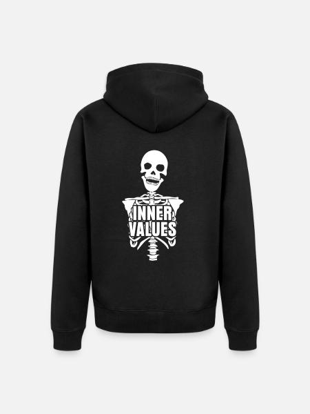 X-ray X-ray Radiology - Unisex Premium Organic Zip Hoodie - black