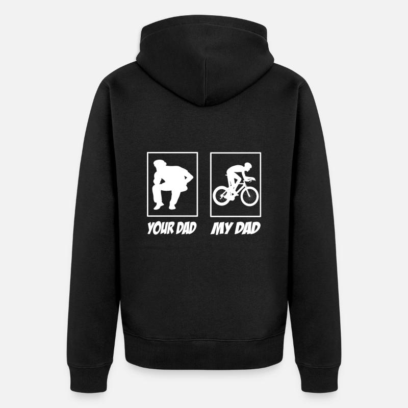 Coureur - Veste à capuche bio Premium Unisexe - noir