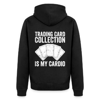 Jeu de cartes à collectionner amusant TCG - Veste à capuche bio Premium Unisexe - noir - Dos - Nico (187cm)