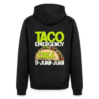 Cinco De Mayo Parti mexicain Cinco De Mayo - Veste à capuche bio Premium Unisexe - noir - Dos - Nico (187cm)