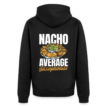 Cinco De Mayo Mexikanische Party Cinco De Mayo - Unisex Premium Bio Zip Hoodie - Schwarz - Hinten - Nico (187cm)