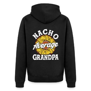 Cinco De Mayo Mexikanische Party Cinco De Mayo - Unisex Premium Bio Zip Hoodie - Schwarz - Hinten - Nico (187cm)