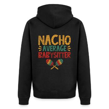 Cinco De Mayo Parti mexicain Cinco De Mayo - Veste à capuche bio Premium Unisexe - noir - Dos - Nico (187cm)