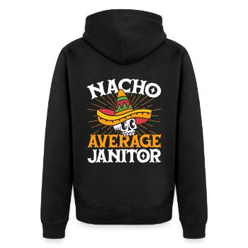 Cinco De Mayo Parti mexicain Cinco De Mayo - Veste à capuche bio Premium Unisexe - noir - Dos - Nico (187cm)