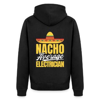 Cinco De Mayo Parti mexicain Cinco De Mayo - Veste à capuche bio Premium Unisexe - noir - Dos - Nico (187cm)