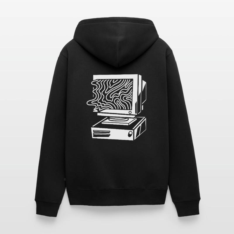 Developer Coder Programmer Computer Veste à capuche bio Premium Unisexe