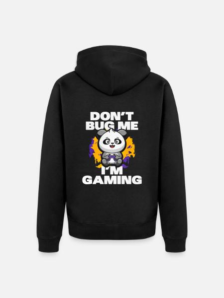 Gaming Gaming Computer Games Gift - Unisex Premium Organic Zip Hoodie - black