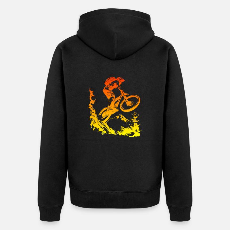 VTT - Veste à capuche bio Premium Unisexe - noir