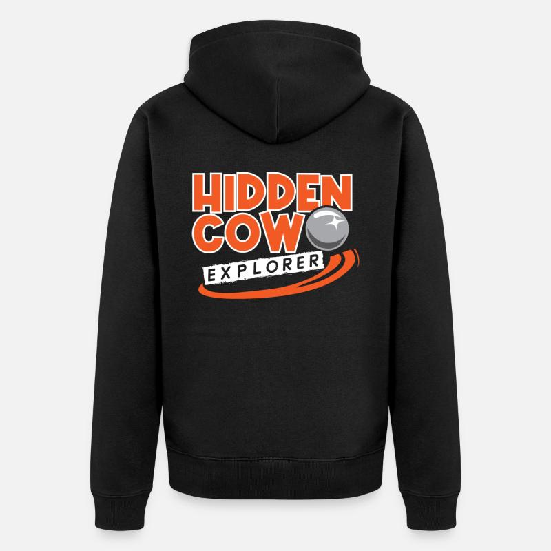Joueur de flipper - Veste à capuche bio Premium Unisexe - noir