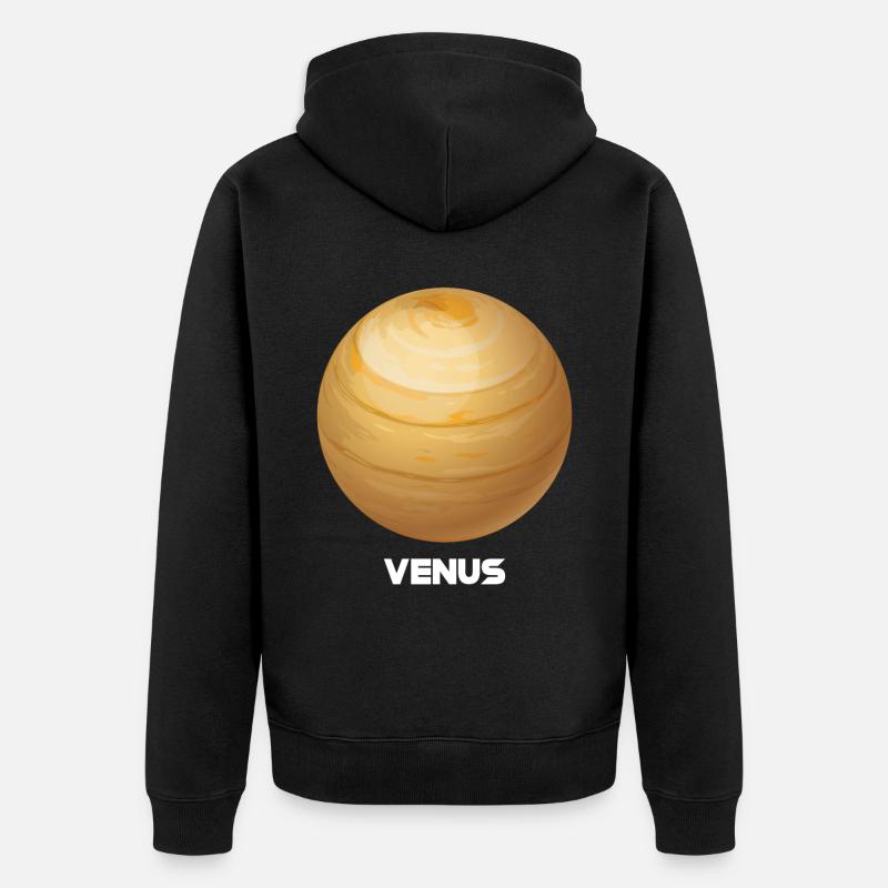 Vénus - Veste à capuche bio Premium Unisexe - noir