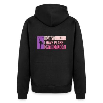 Baton Twirler Design Für Majorette Cheerleader - Veste à capuche bio Premium Unisexe - noir - Dos - Nico (187cm)