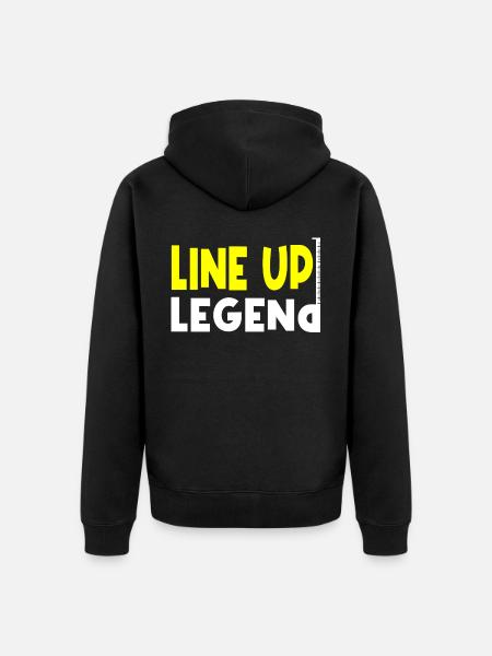 Floor layers, tilers, tilers - Unisex Premium Organic Zip Hoodie - black