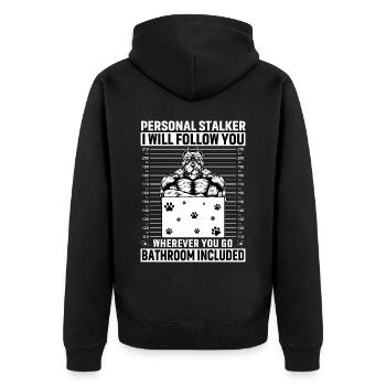 Pitbull Personal Stalker - Veste à capuche bio Premium Unisexe - noir - Dos - Nico (187cm)
