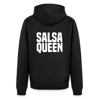 Salsa Danse Musique Danse Pratiquer le latin - Veste à capuche bio Premium Unisexe - noir - Dos - Nico (187cm)