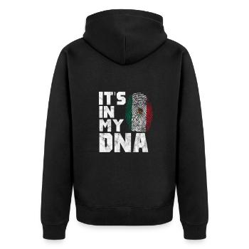 Mexique - Veste à capuche bio Premium Unisexe - noir - Dos - Nico (187cm)
