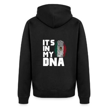 Cadeau de la nation mexicaine mexicaine - Veste à capuche bio Premium Unisexe - noir - Dos - Nico (187cm)