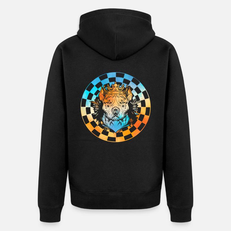 Pitbull - Veste à capuche bio Premium Unisexe - noir