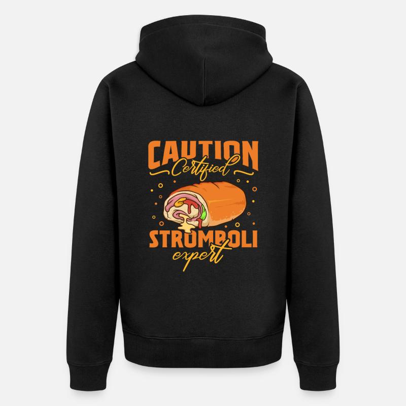 Stromboli Expert - Stromboli - Veste à capuche bio Premium Unisexe - noir
