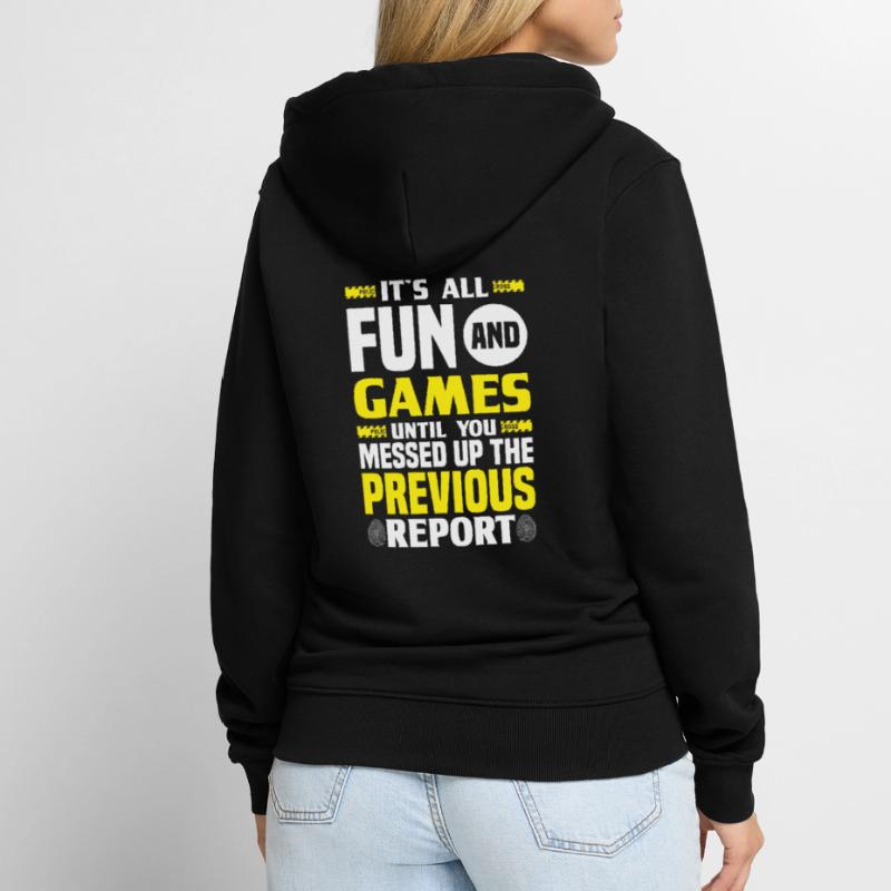 Forensic Scientist Forensic Forensic Science Unisex Premium Organic Zip Hoodie