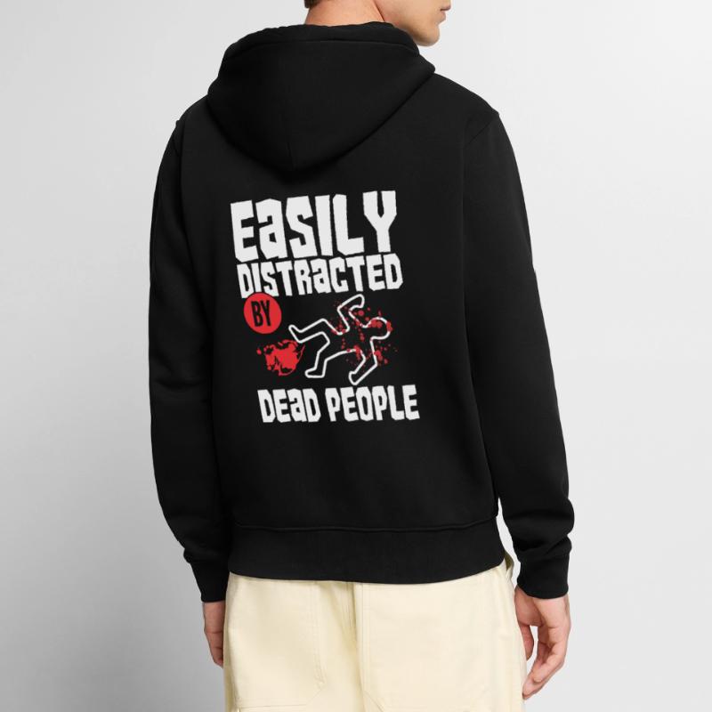 Forensic Scientist Forensic Forensic Science Unisex Premium Organic Zip Hoodie