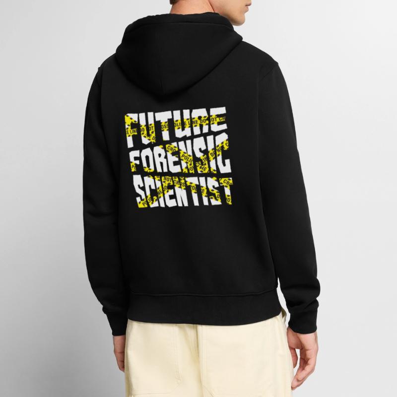 Forensic Scientist Forensic Forensic Science Unisex Premium Organic Zip Hoodie