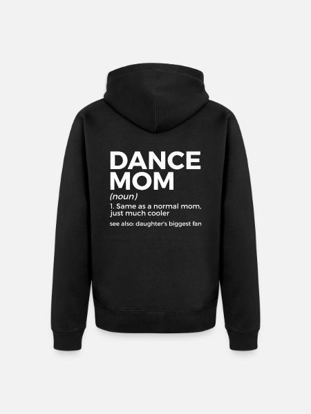 Danse pour danseurs - Veste à capuche bio Premium Unisexe - noir