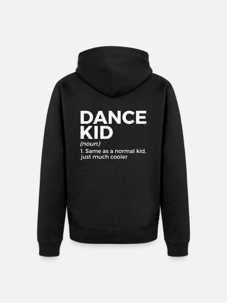 Danse pour danseurs - Veste à capuche bio Premium Unisexe - noir