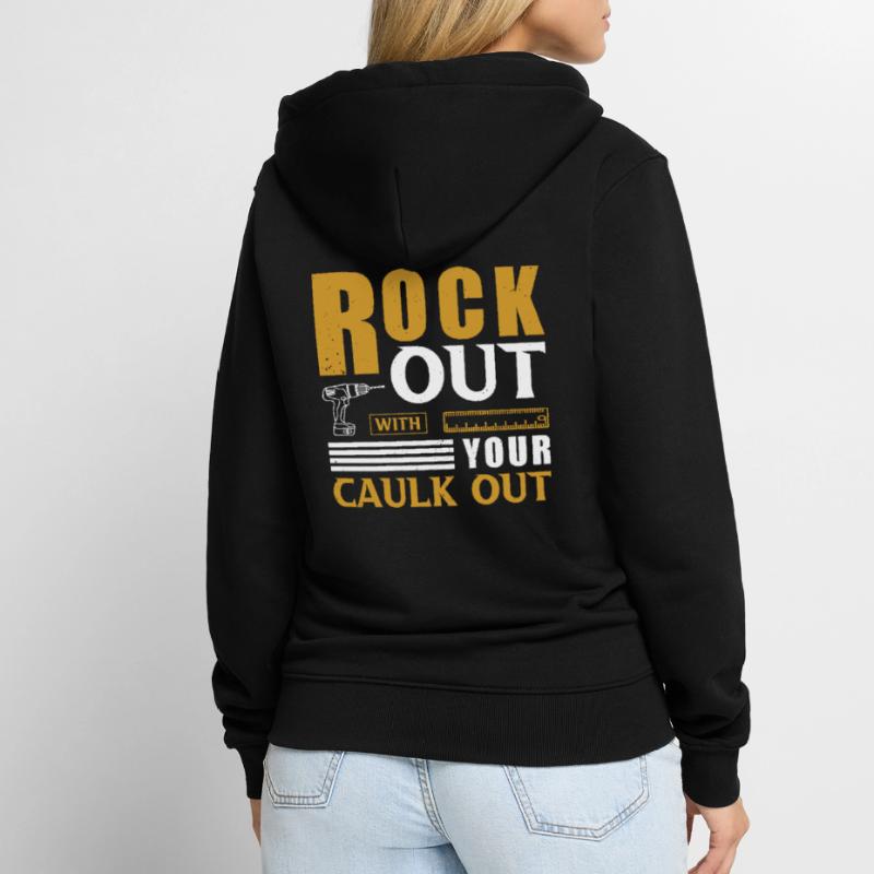 Construction Design For Men Daddy Construction Worker Unisex Premium Organic Zip Hoodie