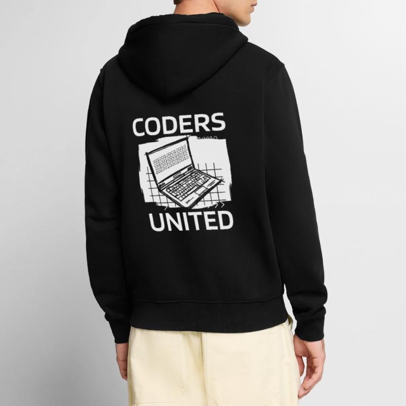 Programmeur Codeur développeur Veste à capuche bio Premium Unisexe