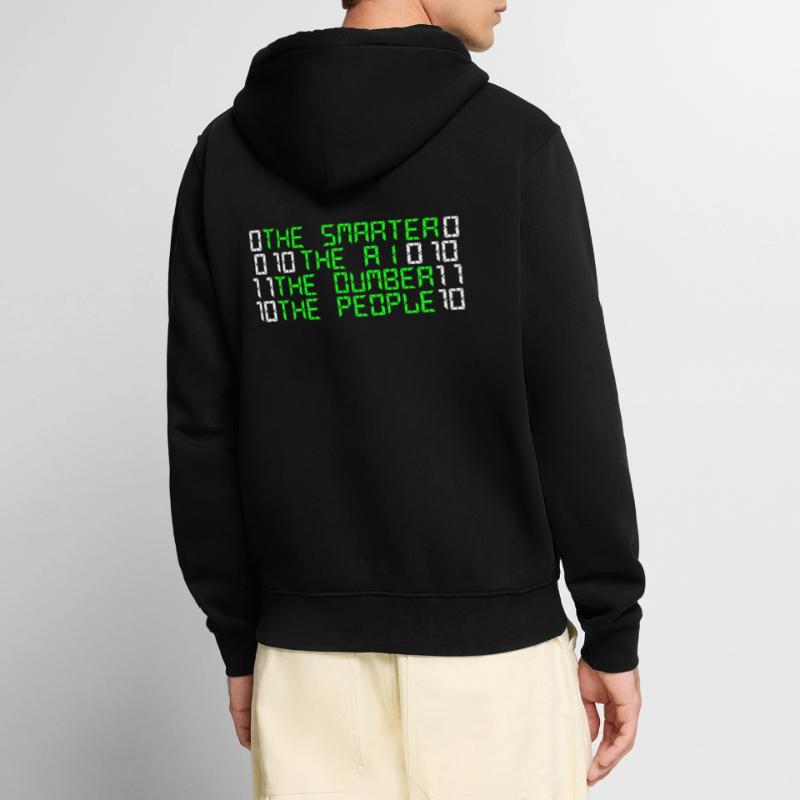 Admin Artifical Intelligence Programmer Unisex Premium Organic Zip Hoodie