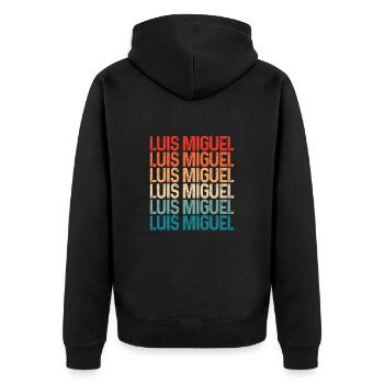 Cadeau de la nation mexicaine mexicaine - Veste à capuche bio Premium Unisexe - noir - Dos - Nico (187cm)