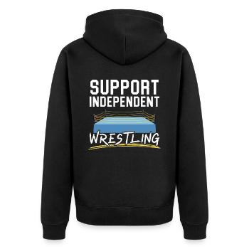 Wrestling Fan Wrestler Wrestle Grappling Wrestling - Veste à capuche bio Premium Unisexe - noir - Dos - Nico (187cm)
