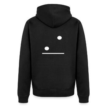 Domino Game Tile 2-0 - Drôle de costume de groupe - Veste à capuche bio Premium Unisexe - noir - Dos - Nico (187cm)