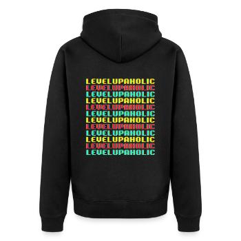 Gamer Gaming High - Veste à capuche bio Premium Unisexe - noir - Dos - Nico (187cm)
