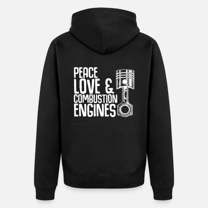 Tuner mécanique Atelier de tuning - Veste à capuche bio Premium Unisexe - noir