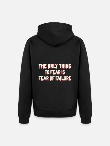 Atychiphobia Graph Atychiphobia Consciousness - Unisex Premium Organic Zip Hoodie - black